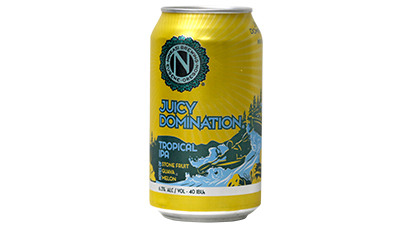 6.3% ABV - Juicy Domination is a swirling riptide of papaya, oranges, guava, that is smooth and velvety.